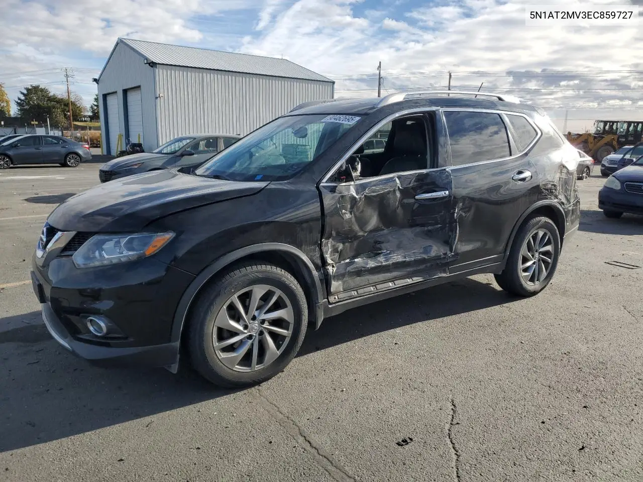 5N1AT2MV3EC859727 2014 Nissan Rogue S