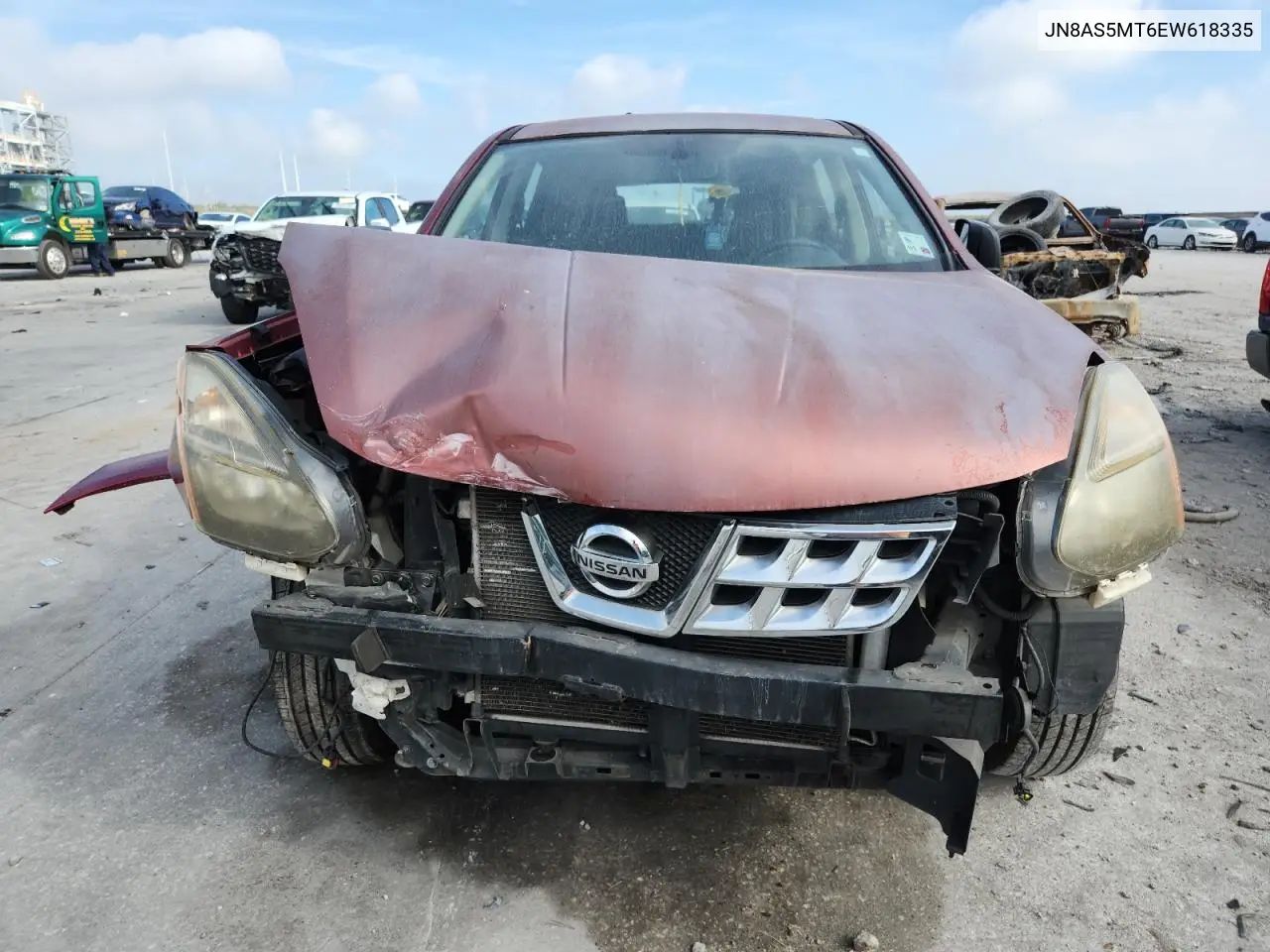 JN8AS5MT6EW618335 2014 Nissan Rogue Select S
