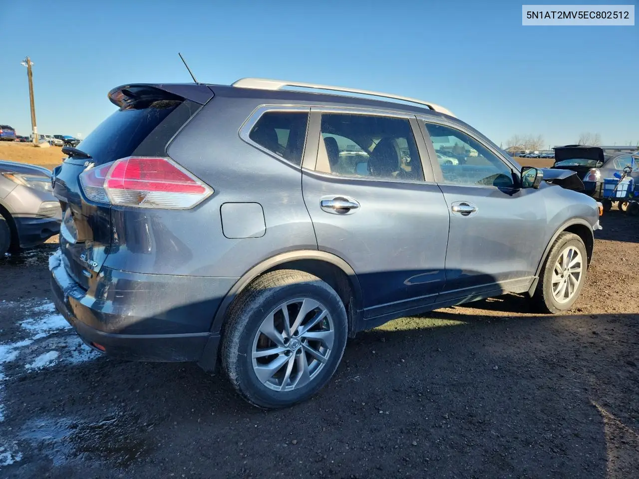 5N1AT2MV5EC802512 2014 Nissan Rogue S