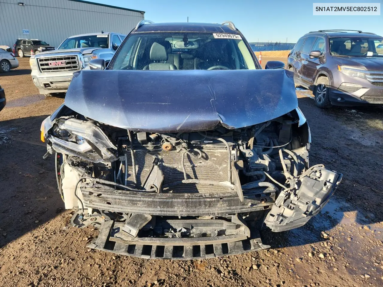 5N1AT2MV5EC802512 2014 Nissan Rogue S