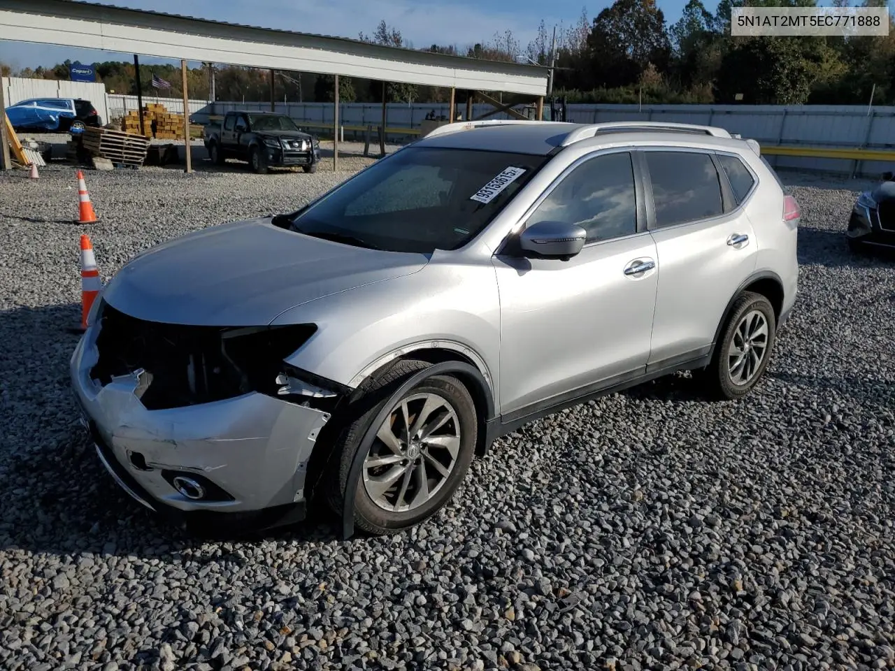5N1AT2MT5EC771888 2014 Nissan Rogue S