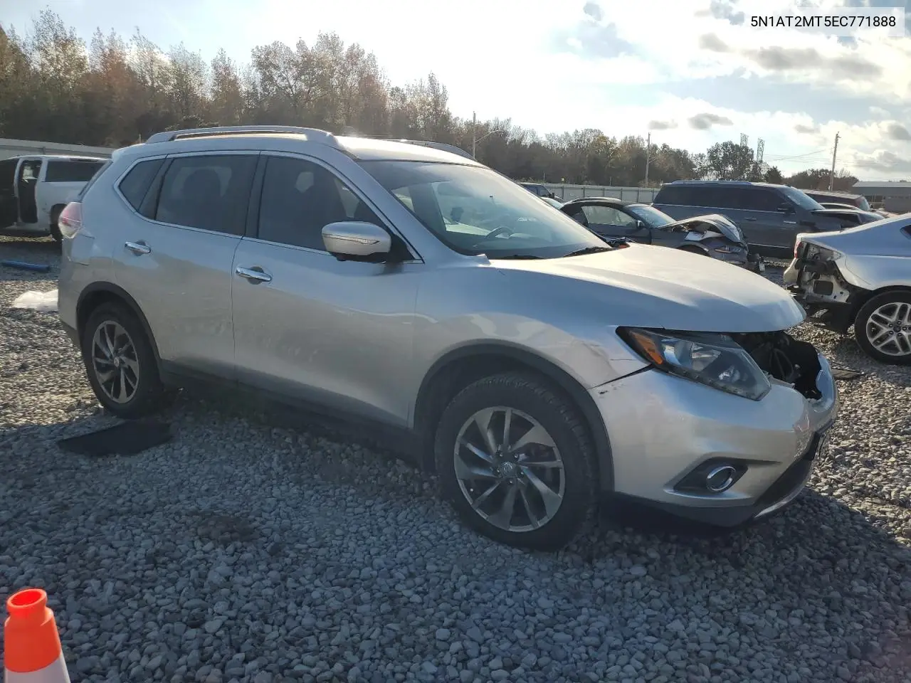 5N1AT2MT5EC771888 2014 Nissan Rogue S