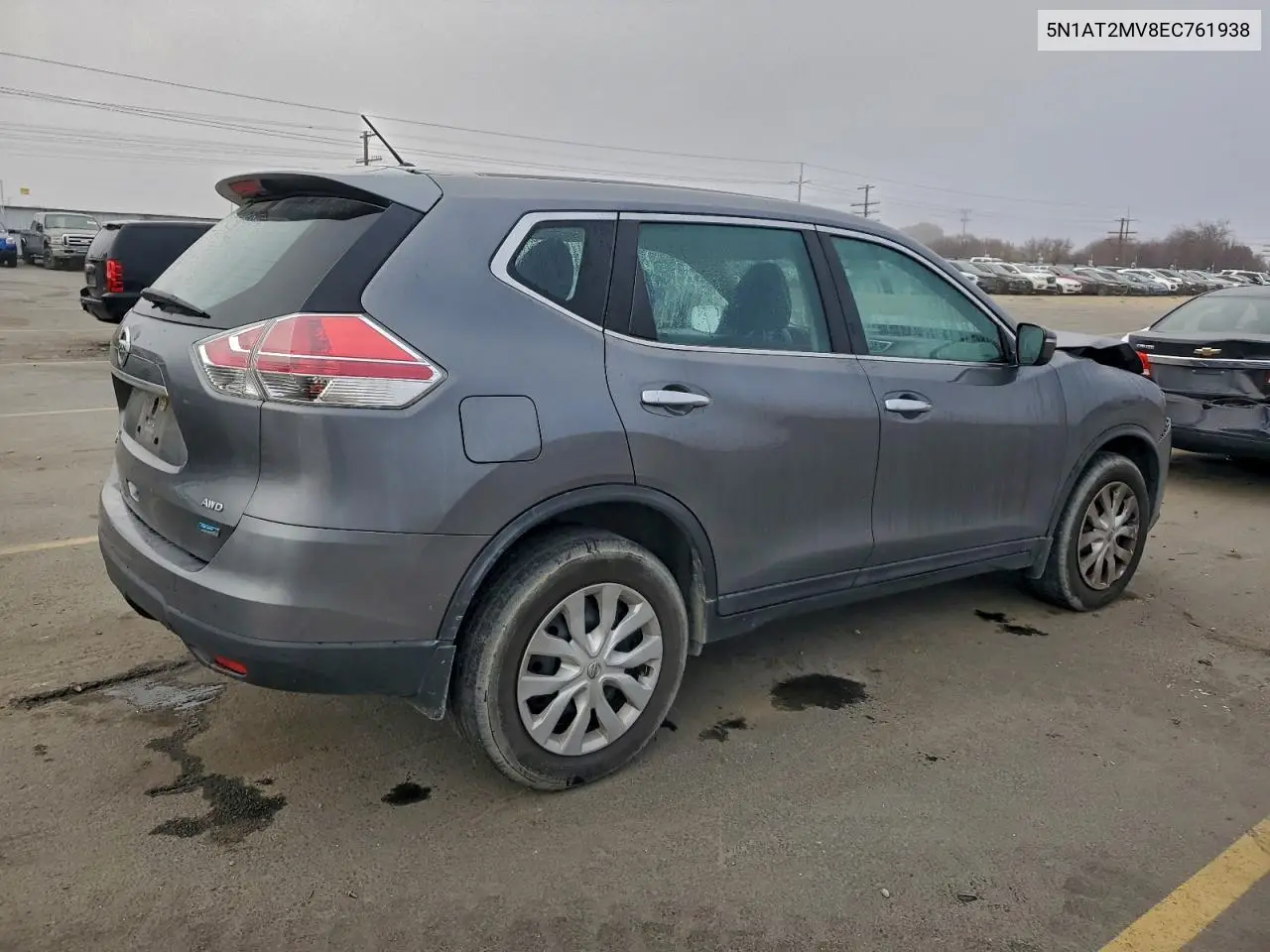 5N1AT2MV8EC761938 2014 Nissan Rogue S