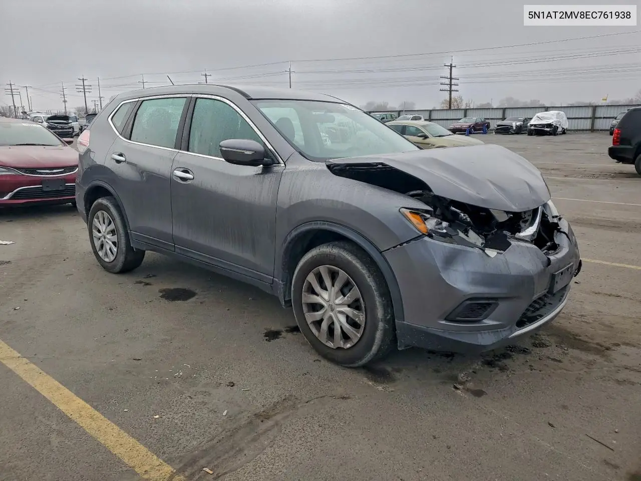 5N1AT2MV8EC761938 2014 Nissan Rogue S