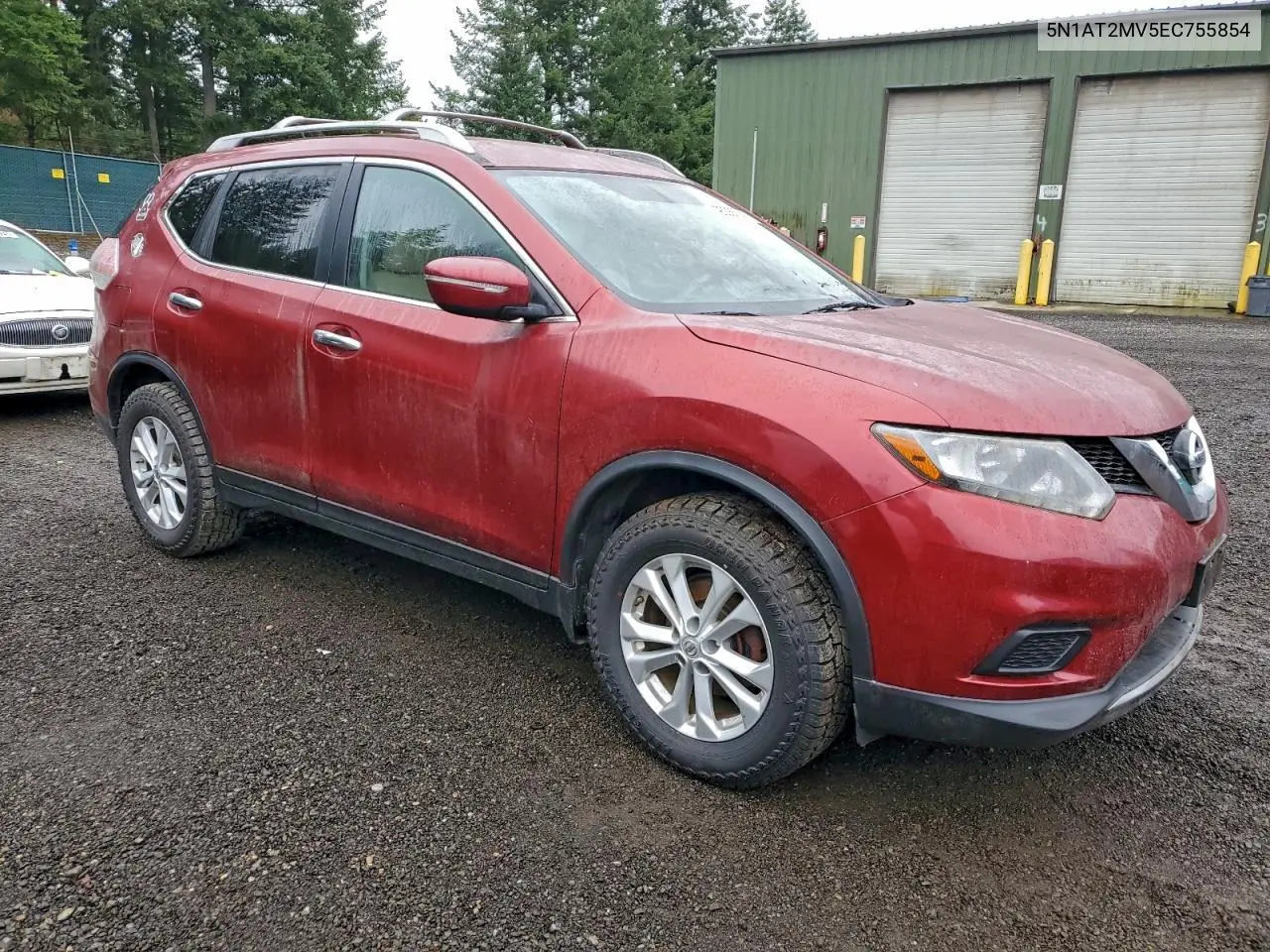 5N1AT2MV5EC755854 2014 Nissan Rogue S
