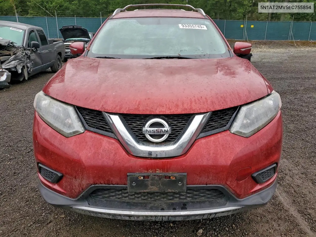 5N1AT2MV5EC755854 2014 Nissan Rogue S