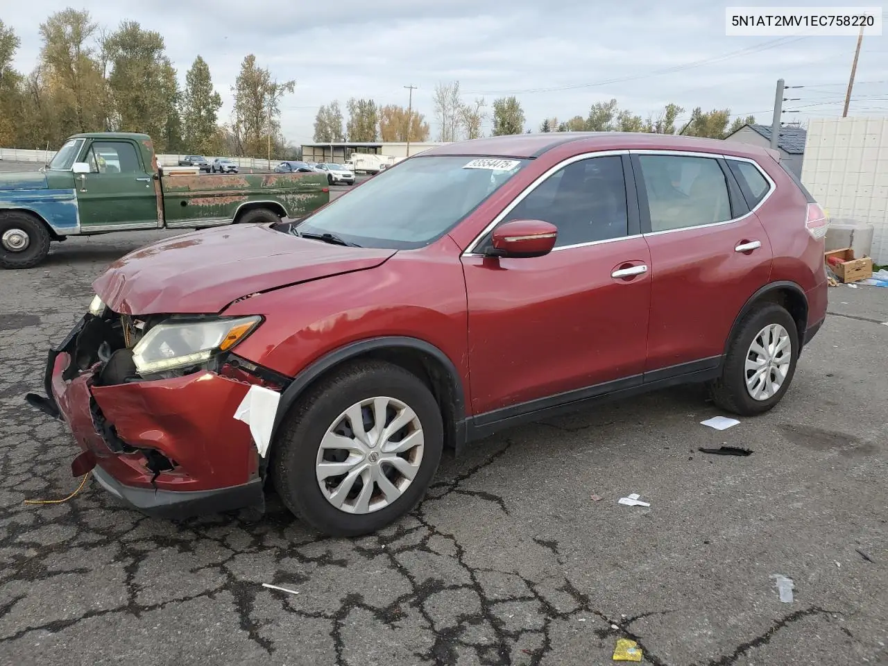 5N1AT2MV1EC758220 2014 Nissan Rogue S