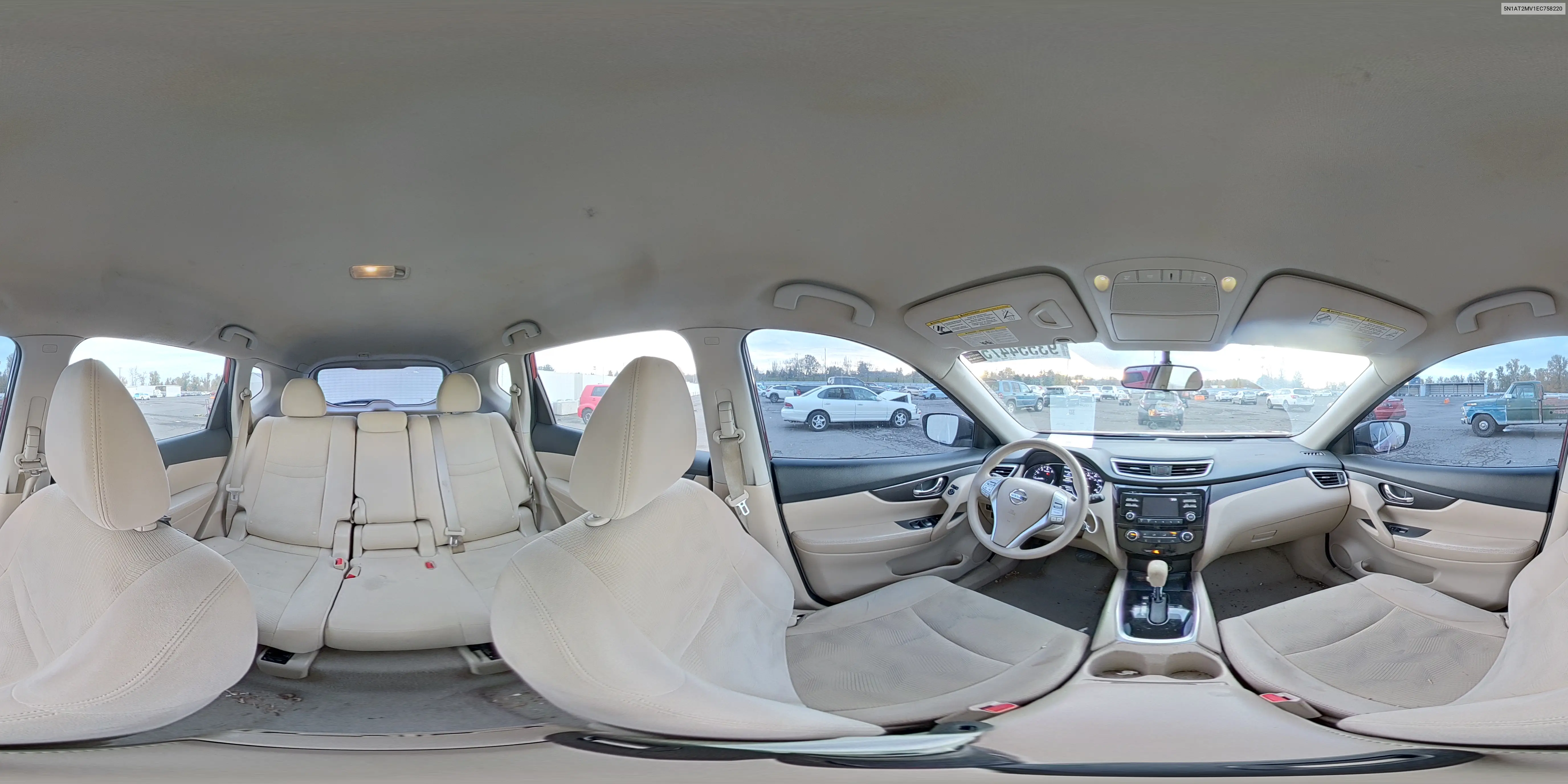 5N1AT2MV1EC758220 2014 Nissan Rogue S