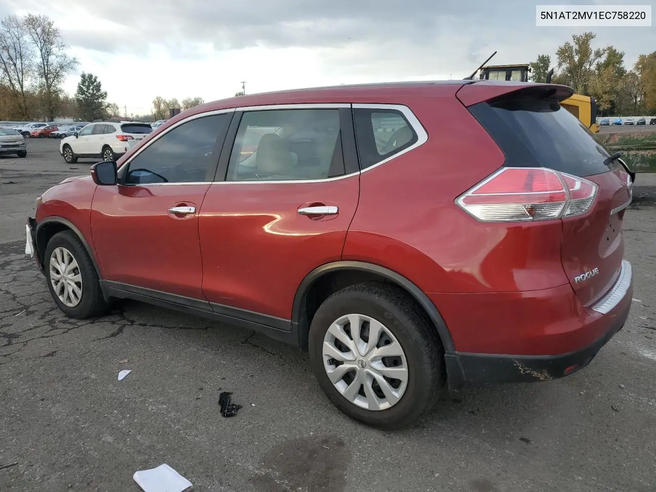 5N1AT2MV1EC758220 2014 Nissan Rogue S