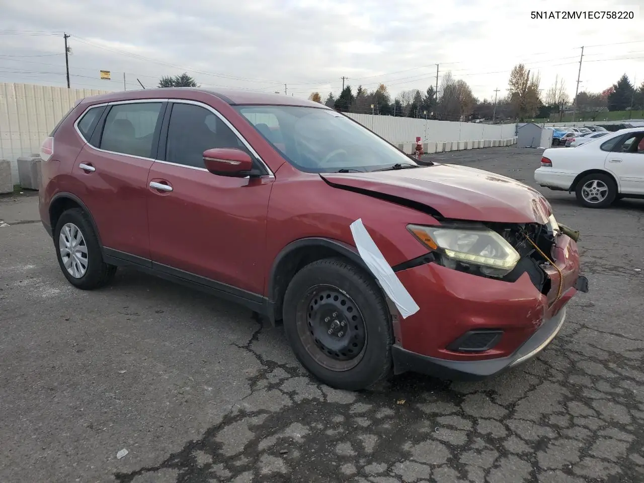5N1AT2MV1EC758220 2014 Nissan Rogue S