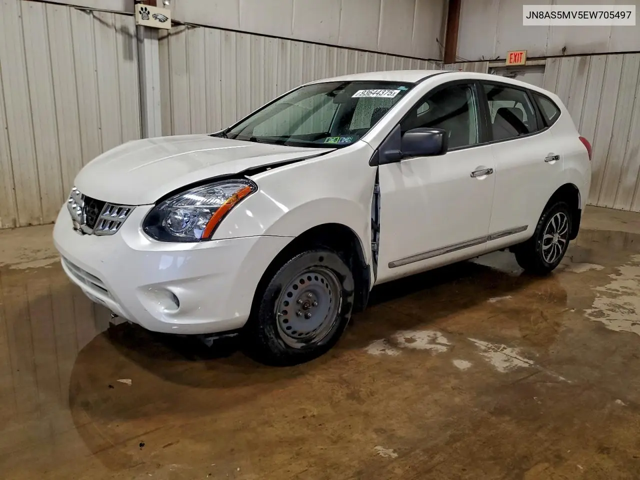 JN8AS5MV5EW705497 2014 Nissan Rogue Select S