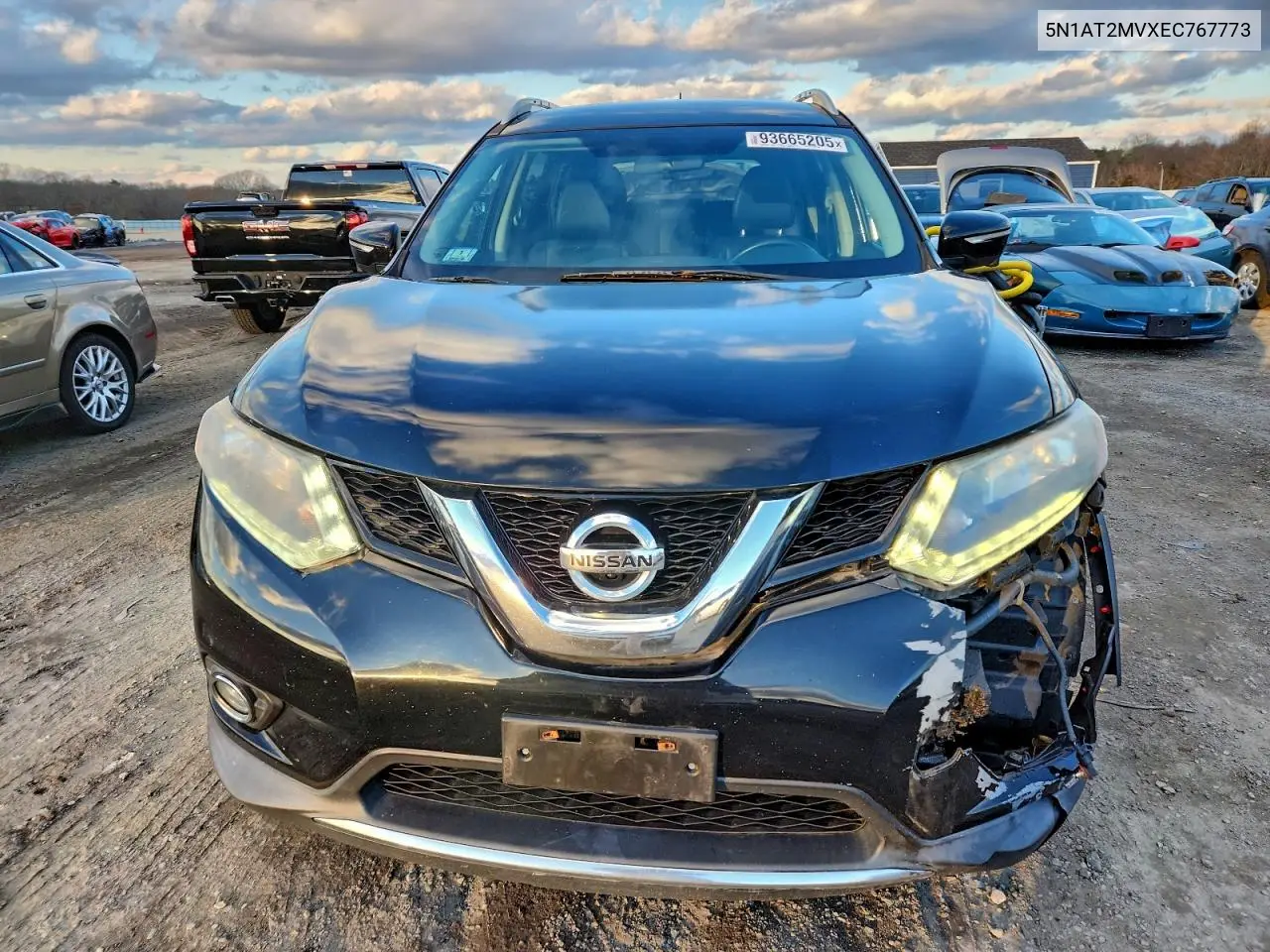 5N1AT2MVXEC767773 2014 Nissan Rogue S