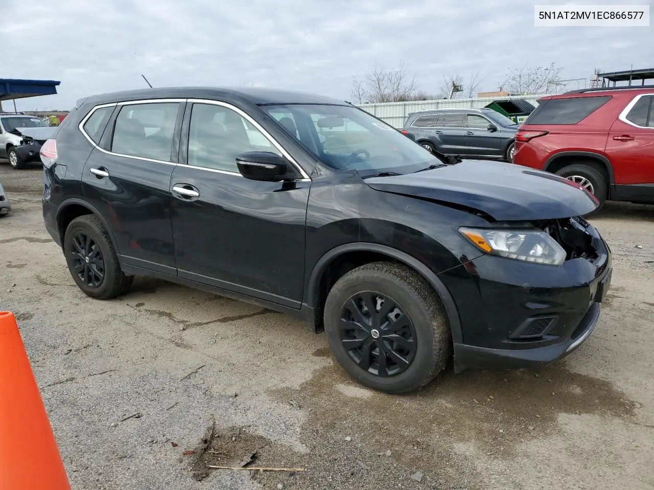 5N1AT2MV1EC866577 2014 Nissan Rogue S