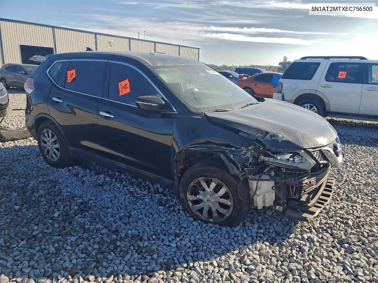 5N1AT2MTXEC756500 2014 Nissan Rogue S