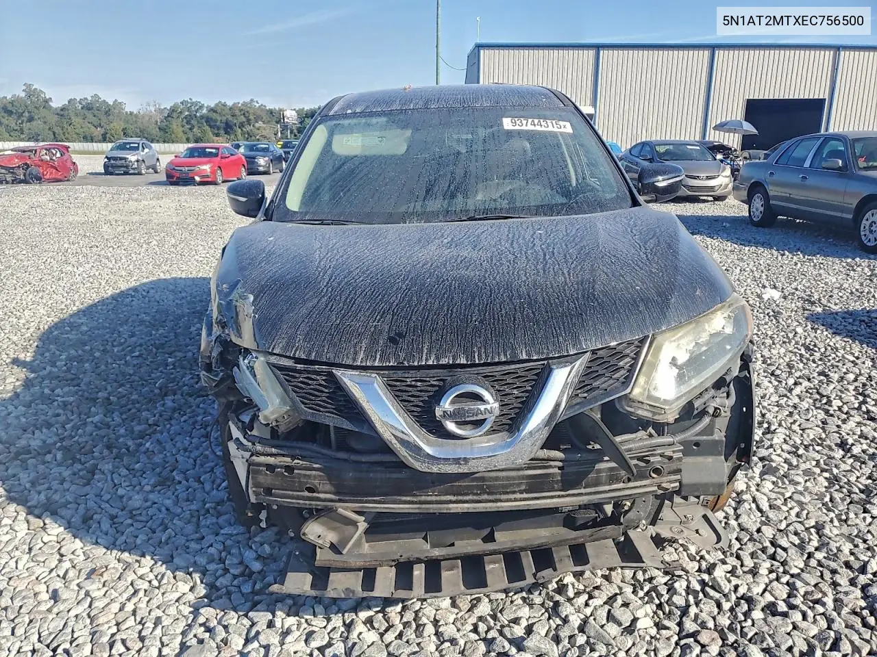 5N1AT2MTXEC756500 2014 Nissan Rogue S