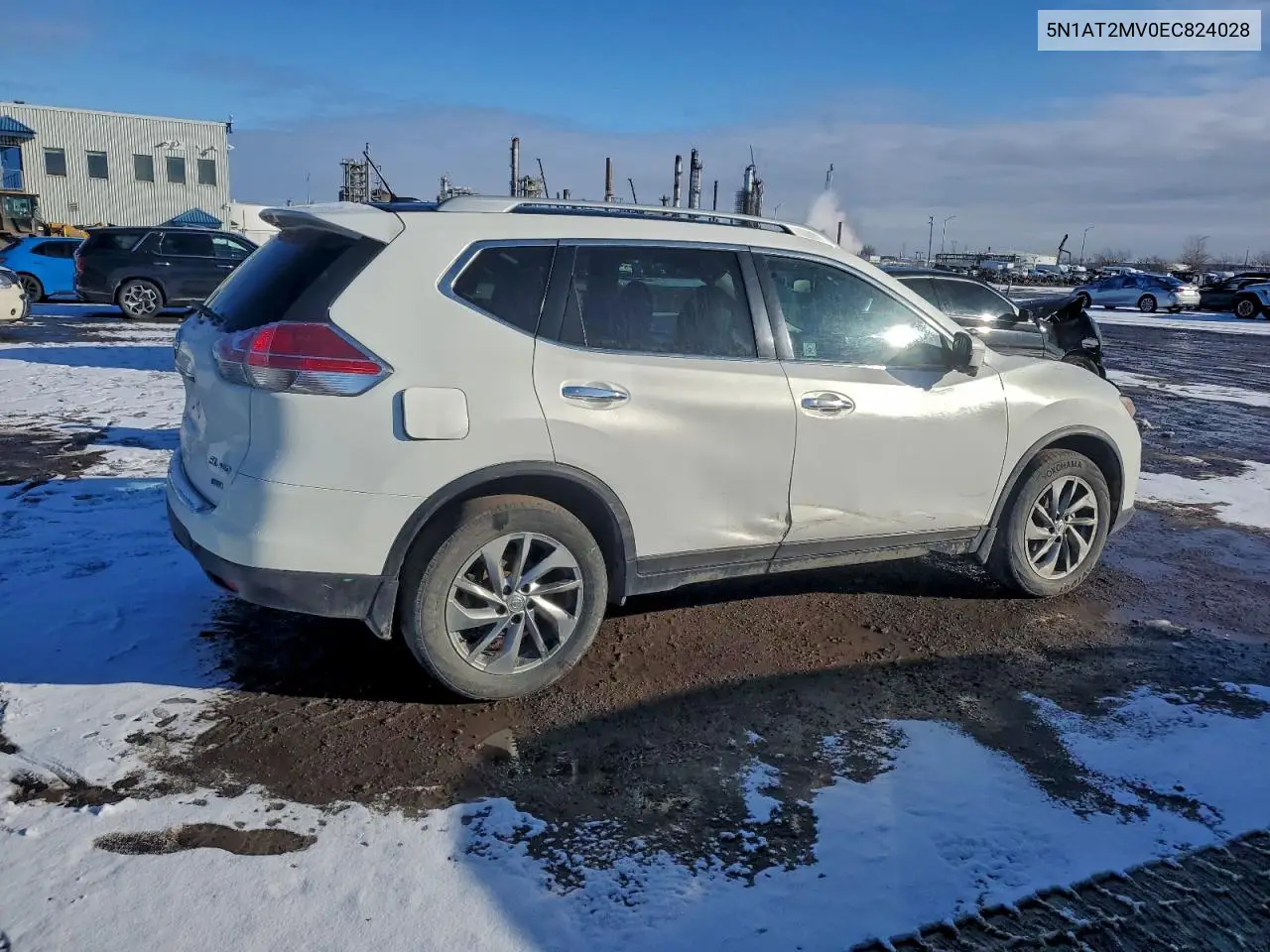 5N1AT2MV0EC824028 2014 Nissan Rogue S