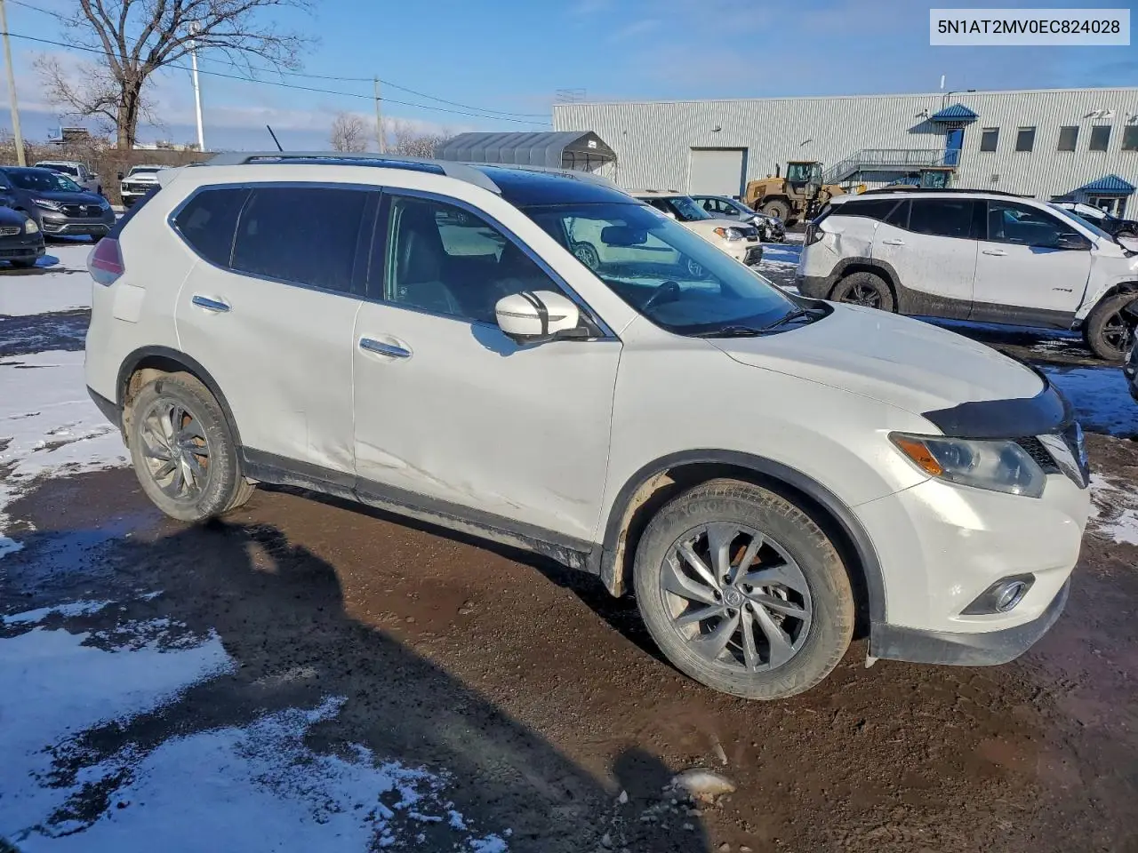 5N1AT2MV0EC824028 2014 Nissan Rogue S