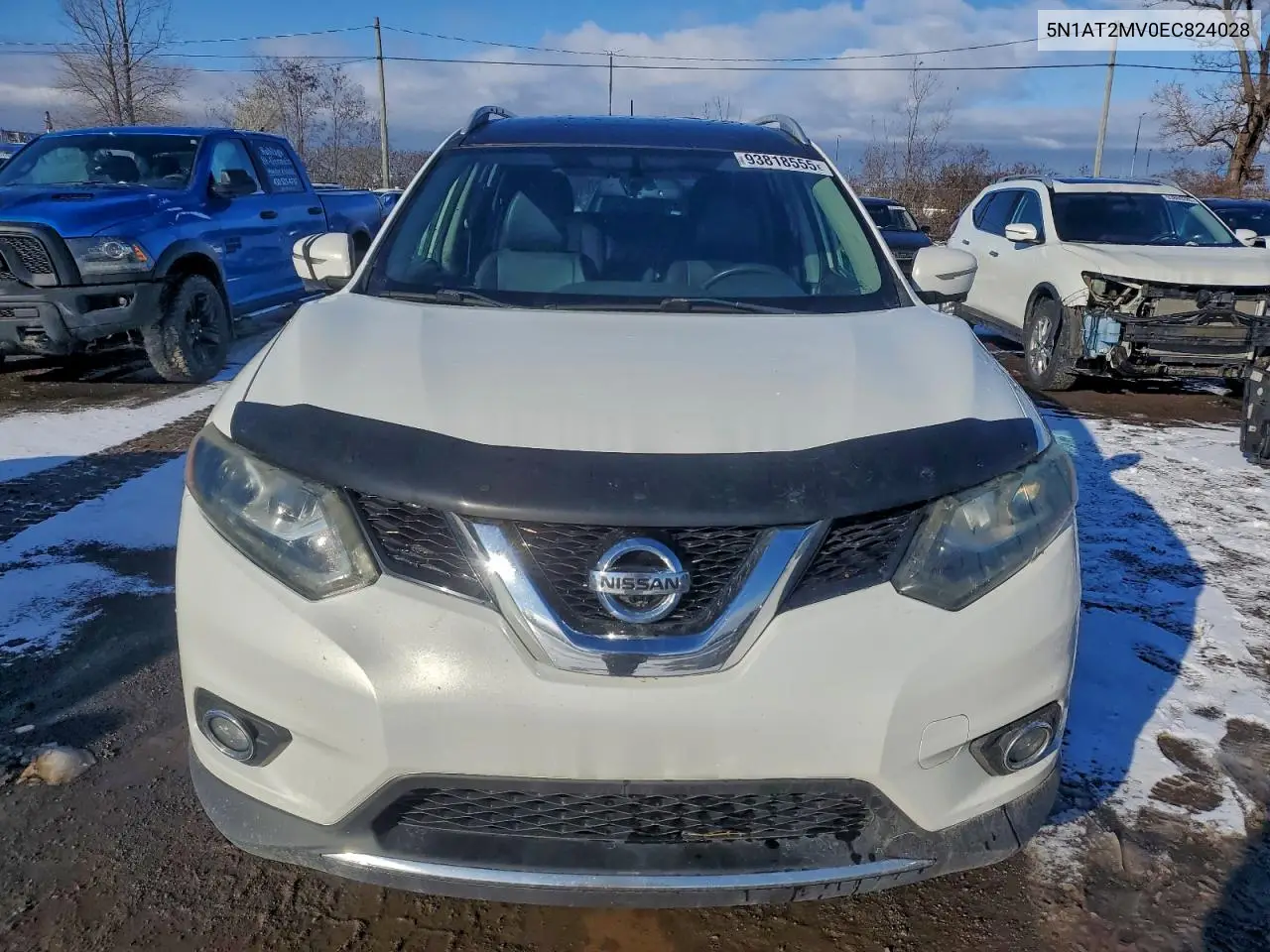 5N1AT2MV0EC824028 2014 Nissan Rogue S