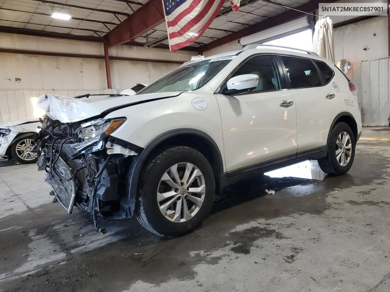 5N1AT2MK8EC857901 2014 Nissan Rogue S