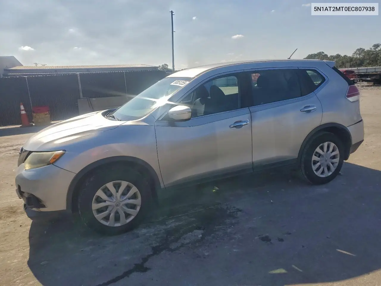 5N1AT2MT0EC807938 2014 Nissan Rogue S