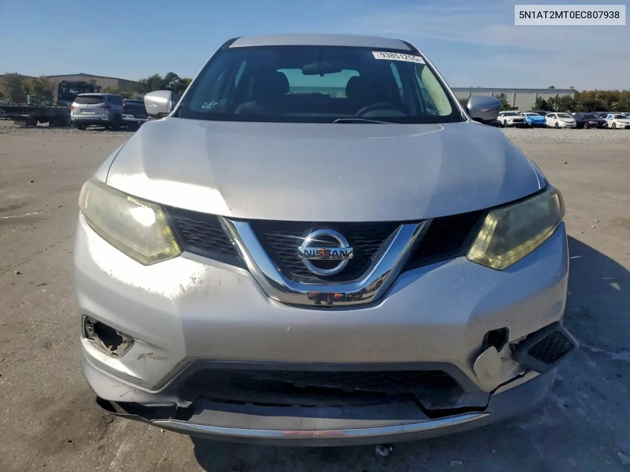 5N1AT2MT0EC807938 2014 Nissan Rogue S