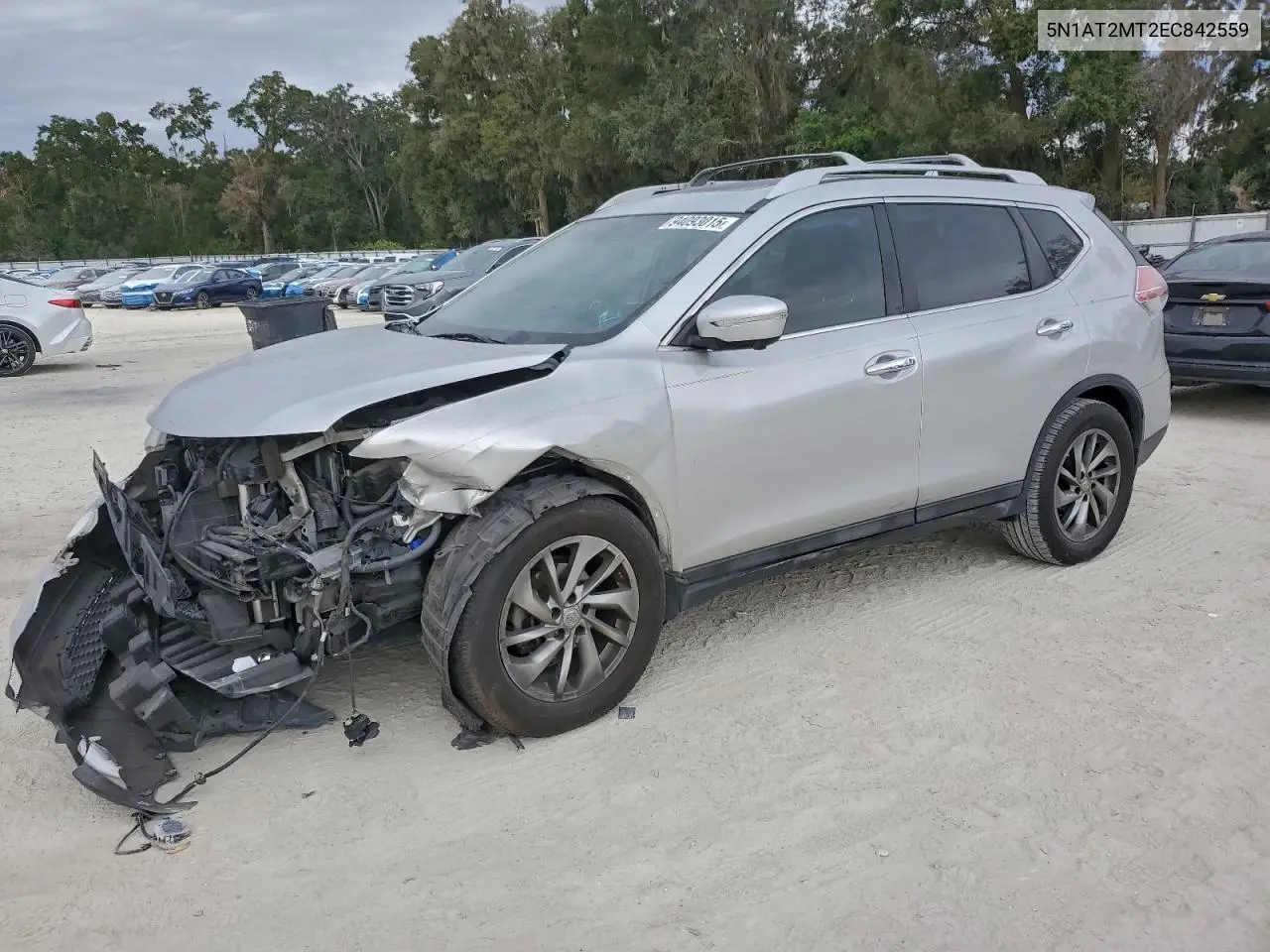 5N1AT2MT2EC842559 2014 Nissan Rogue S