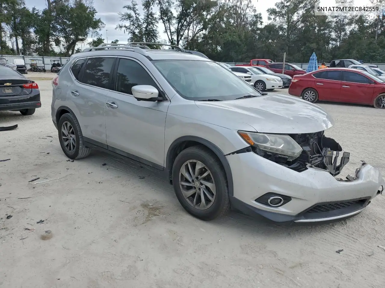 5N1AT2MT2EC842559 2014 Nissan Rogue S