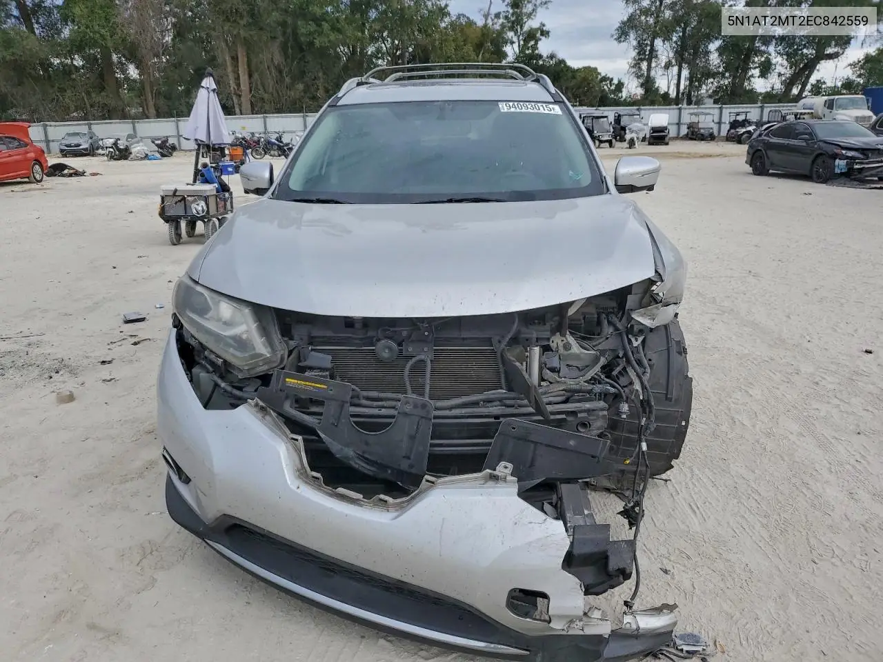 5N1AT2MT2EC842559 2014 Nissan Rogue S