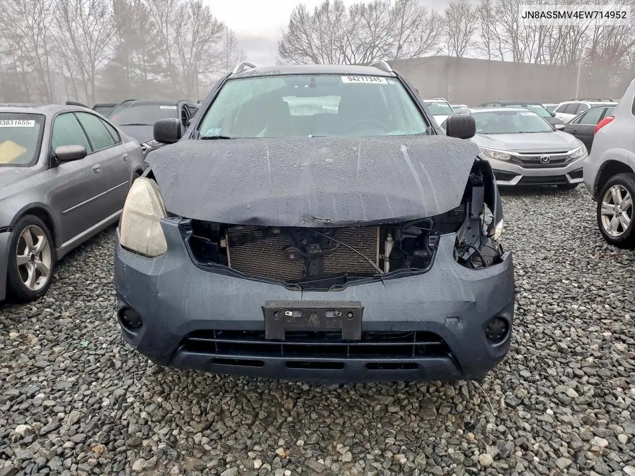 JN8AS5MV4EW714952 2014 Nissan Rogue Select S