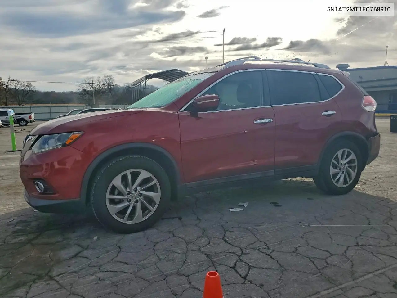 5N1AT2MT1EC768910 2014 Nissan Rogue S