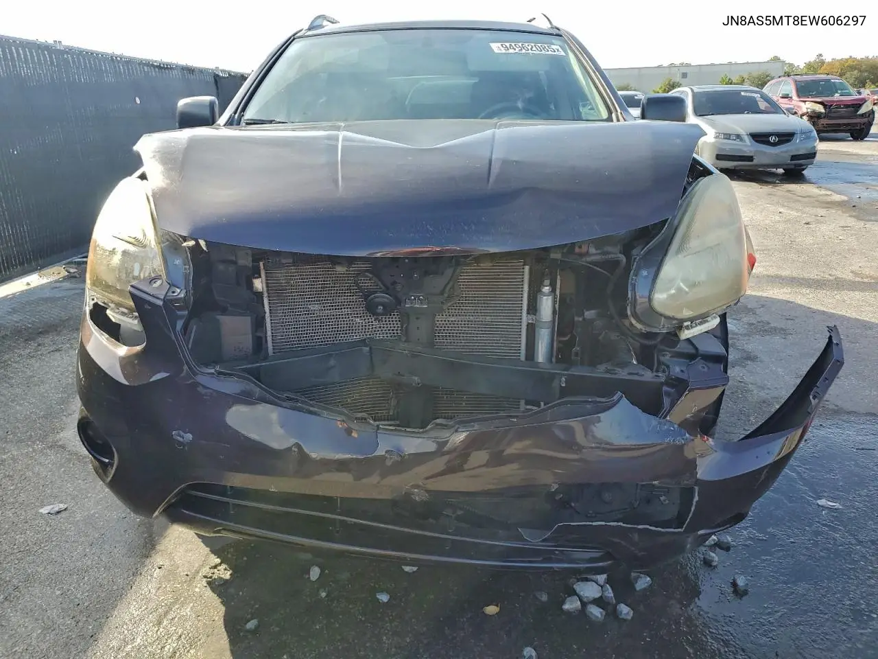 JN8AS5MT8EW606297 2014 Nissan Rogue Select S