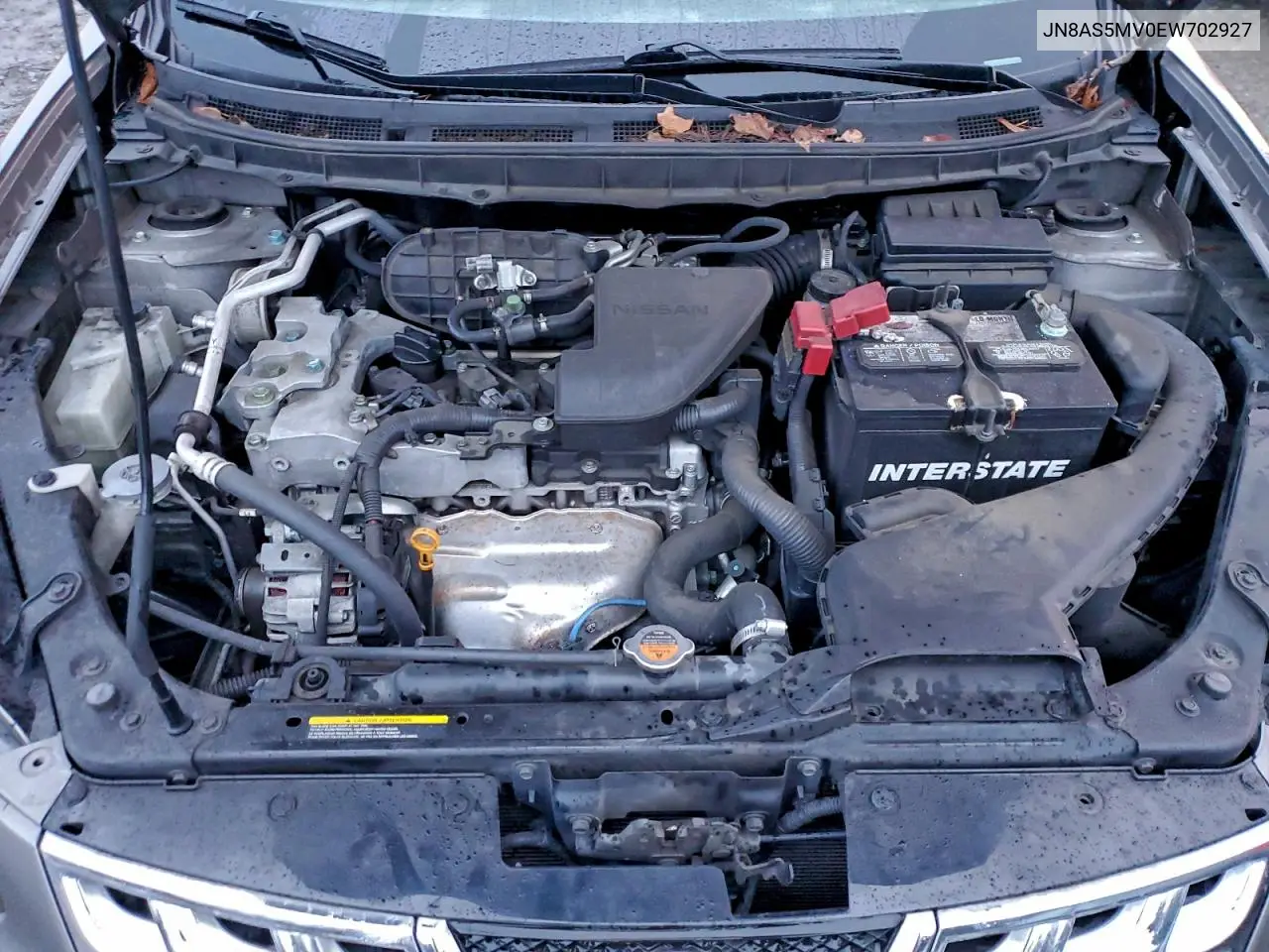 JN8AS5MV0EW702927 2014 Nissan Rogue Select S