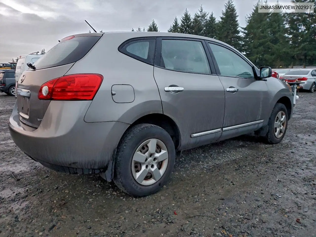 JN8AS5MV0EW702927 2014 Nissan Rogue Select S