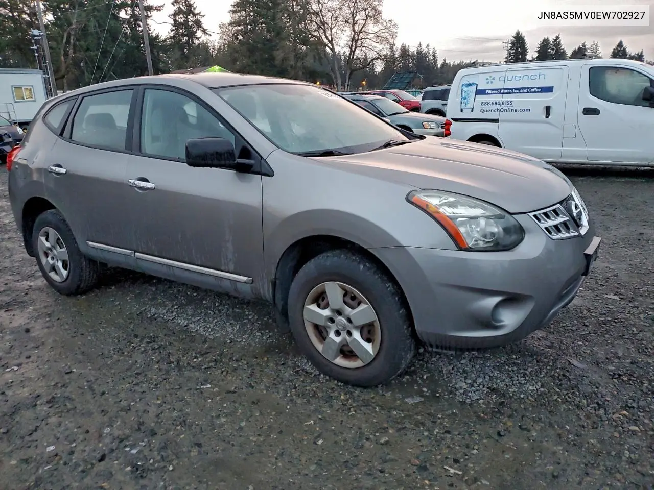 JN8AS5MV0EW702927 2014 Nissan Rogue Select S