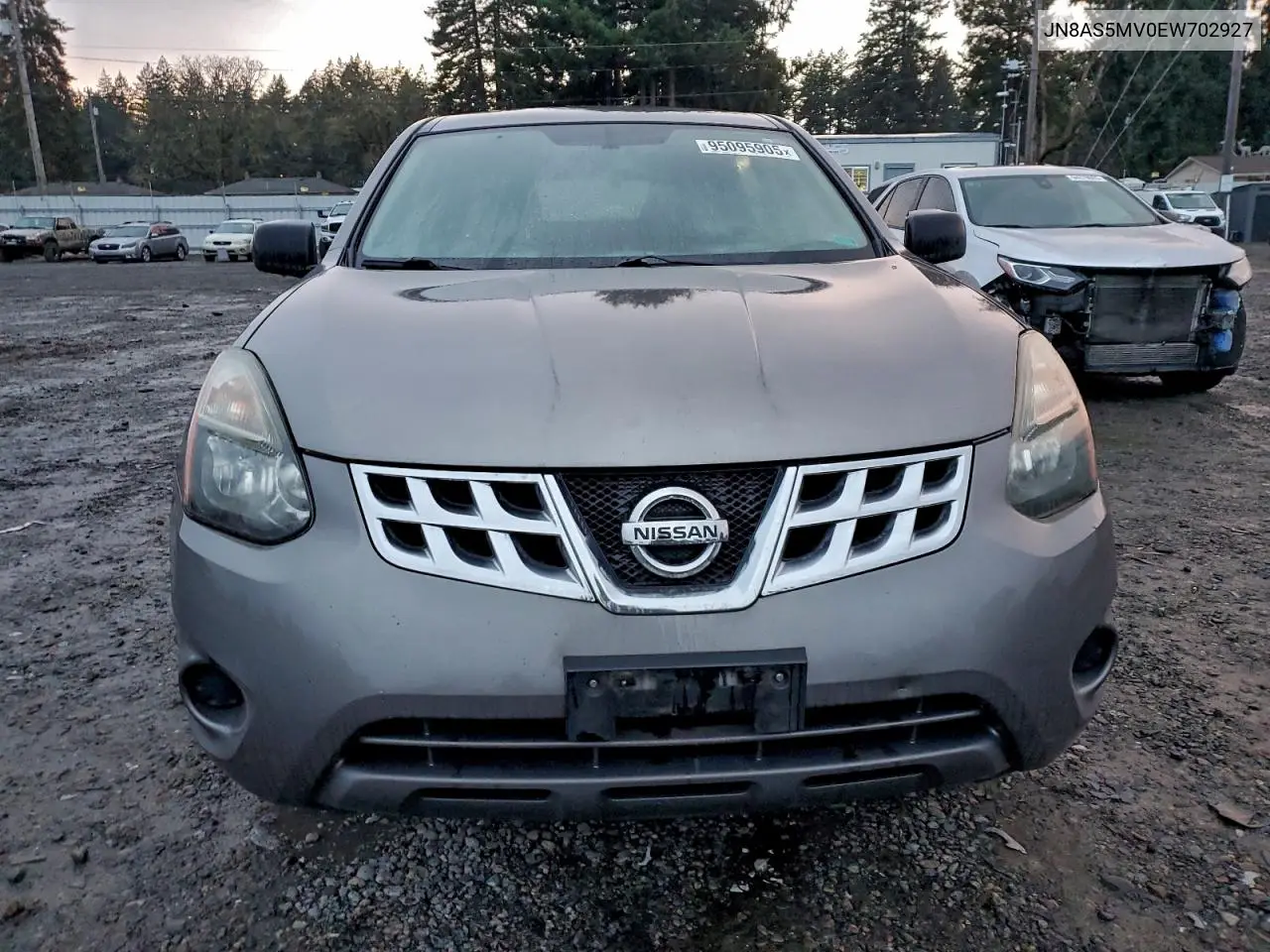 JN8AS5MV0EW702927 2014 Nissan Rogue Select S