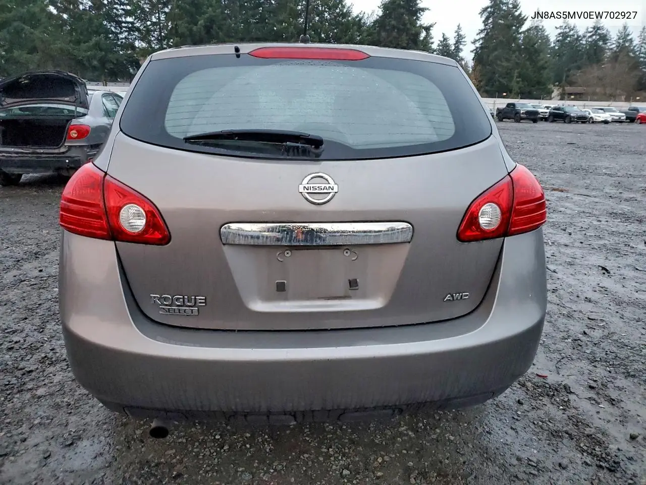 JN8AS5MV0EW702927 2014 Nissan Rogue Select S