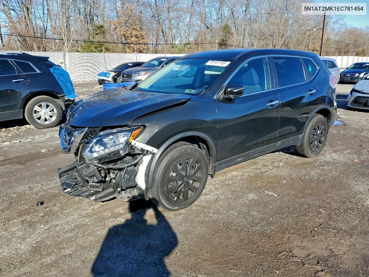 5N1AT2MK1EC781454 2014 Nissan Rogue S