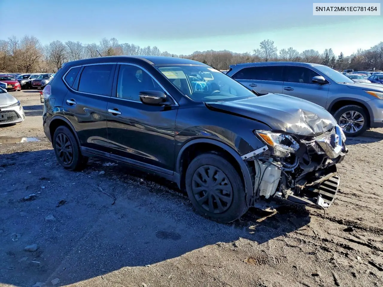 5N1AT2MK1EC781454 2014 Nissan Rogue S