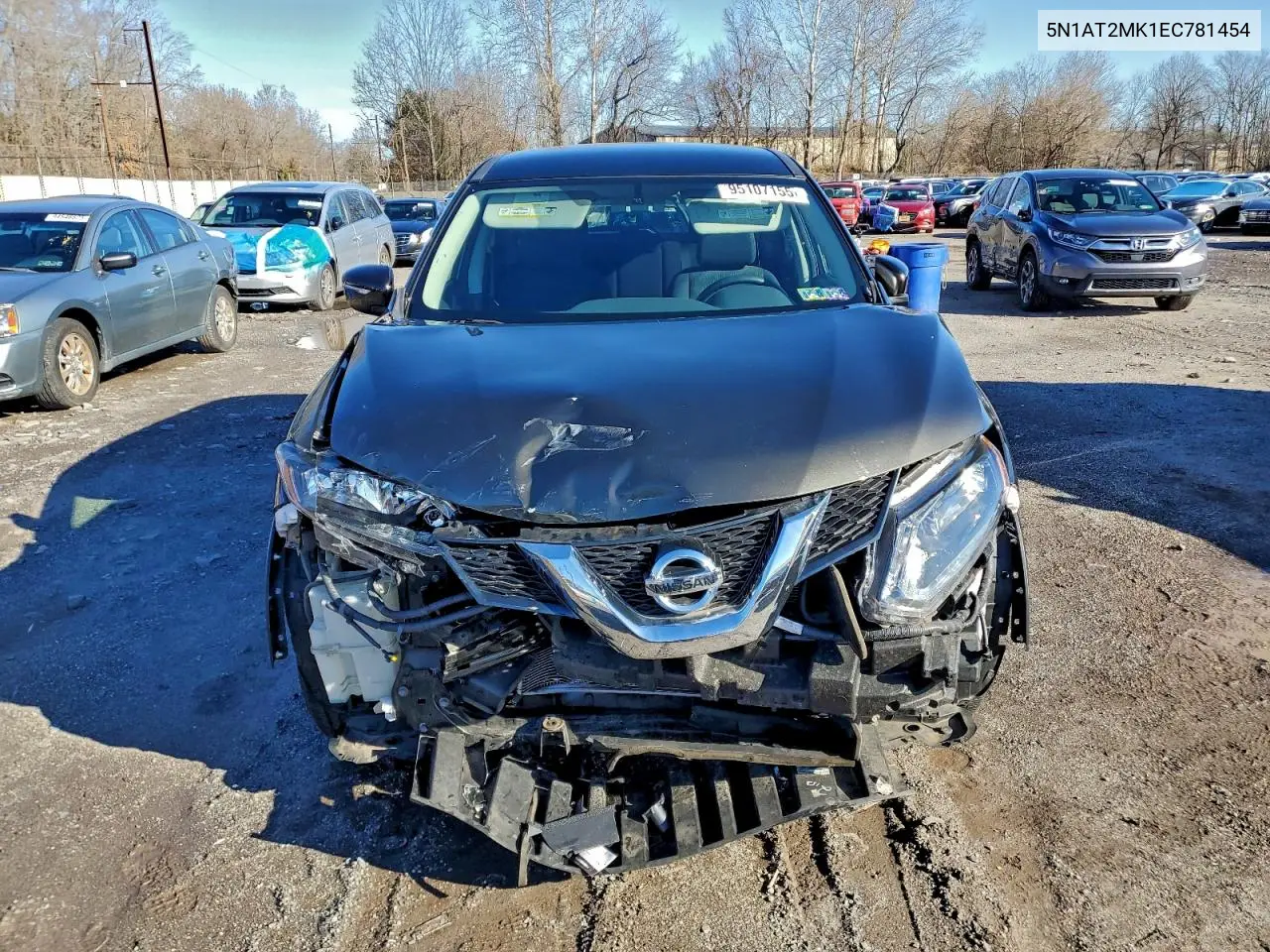 5N1AT2MK1EC781454 2014 Nissan Rogue S