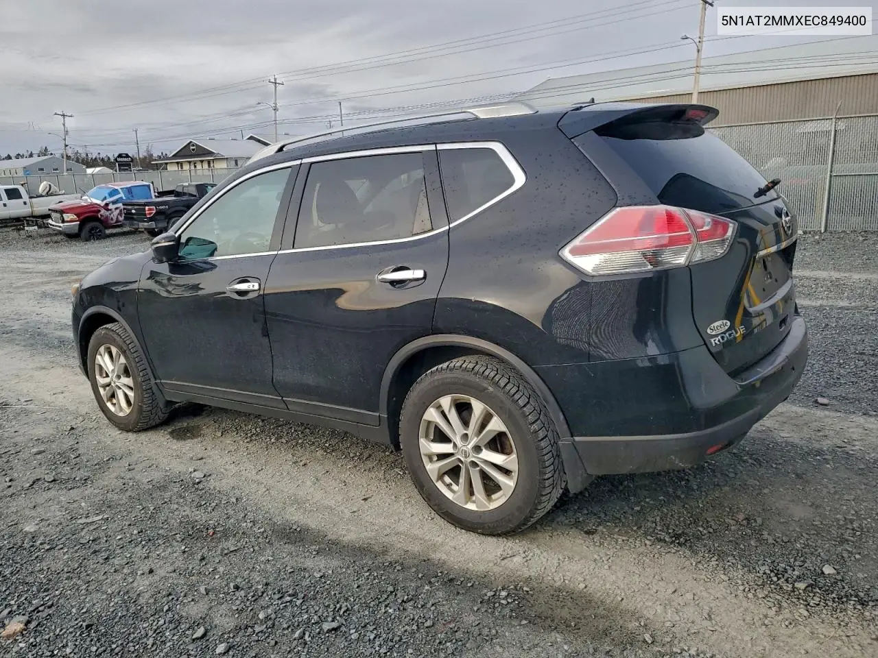 5N1AT2MMXEC849400 2014 Nissan Rogue S