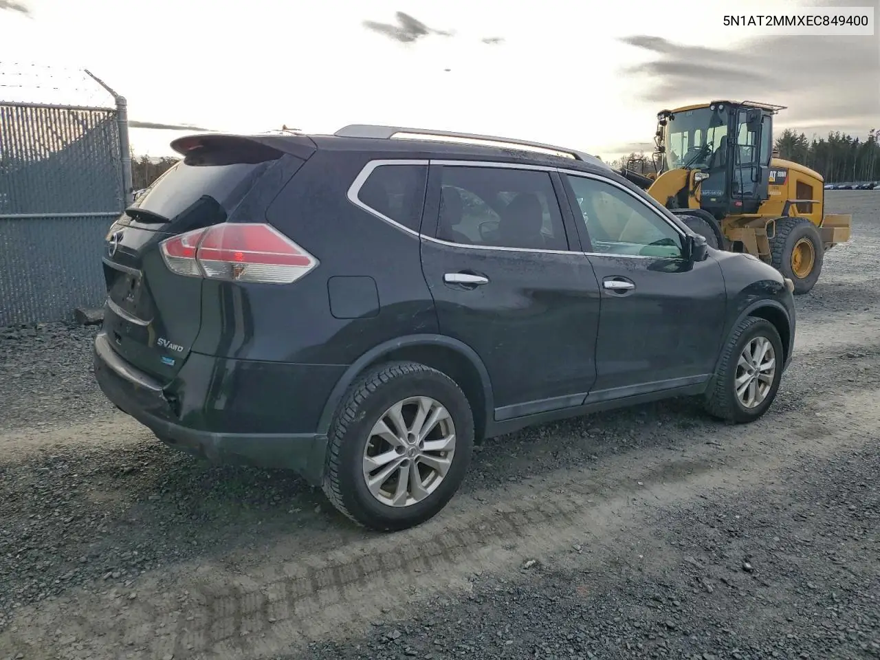 5N1AT2MMXEC849400 2014 Nissan Rogue S