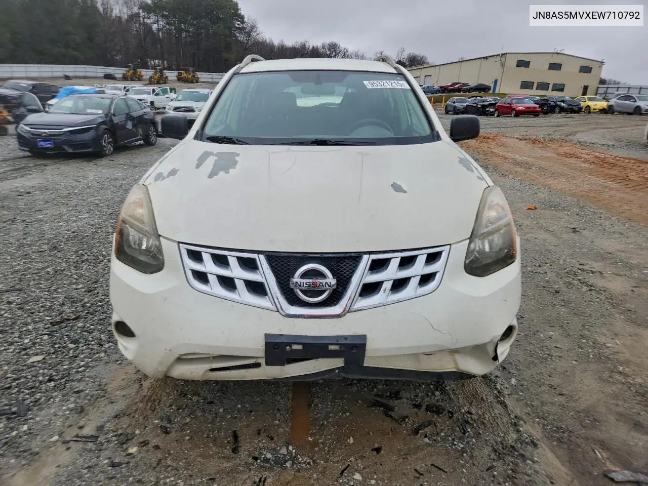 JN8AS5MVXEW710792 2014 Nissan Rogue Select S