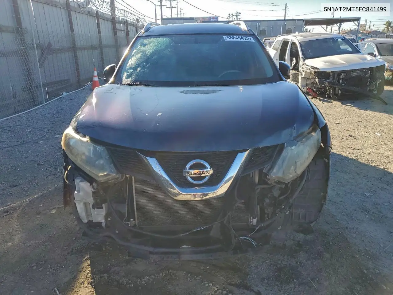 5N1AT2MT5EC841499 2014 Nissan Rogue S