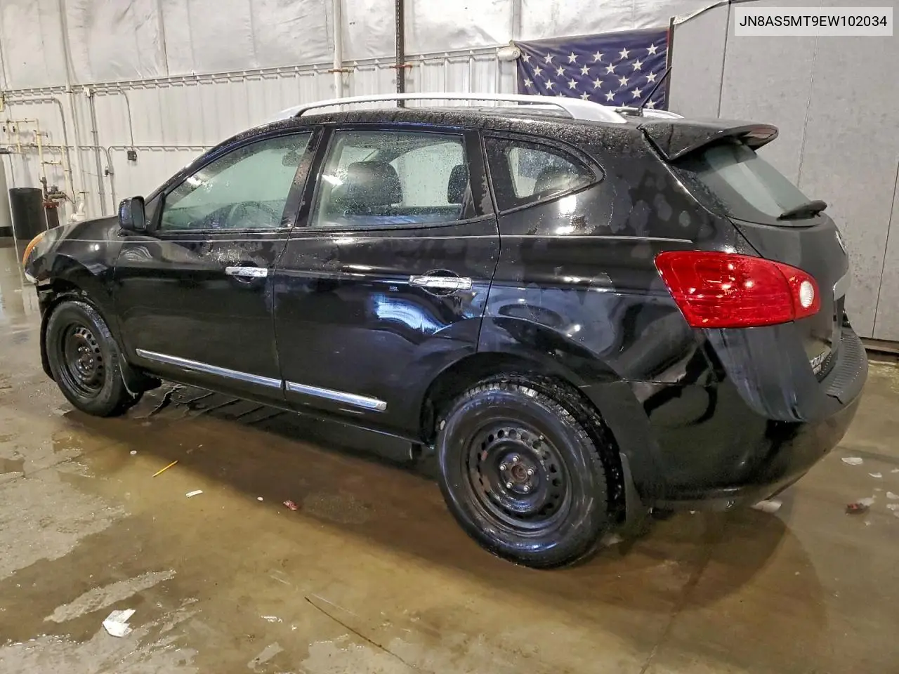 JN8AS5MT9EW102034 2014 Nissan Rogue Select S