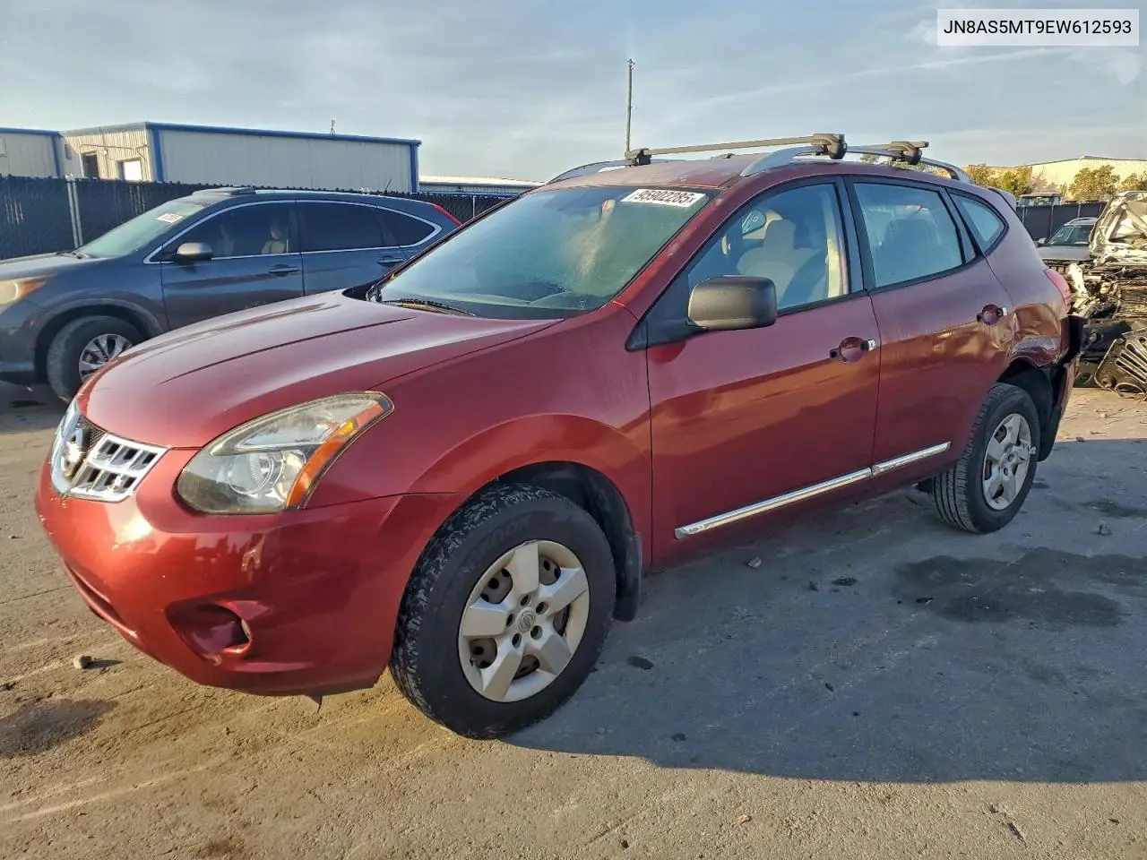 JN8AS5MT9EW612593 2014 Nissan Rogue Select S