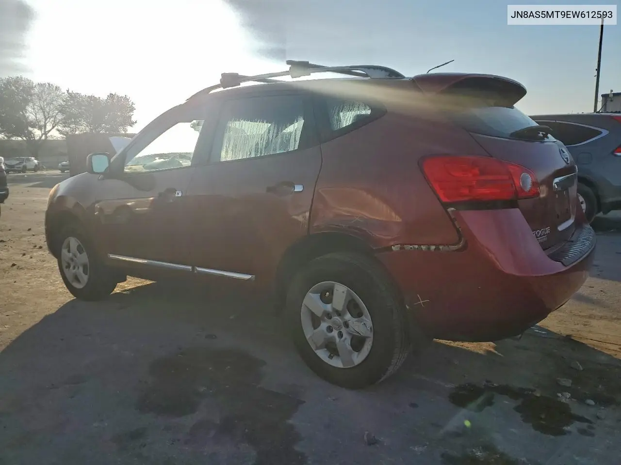 JN8AS5MT9EW612593 2014 Nissan Rogue Select S