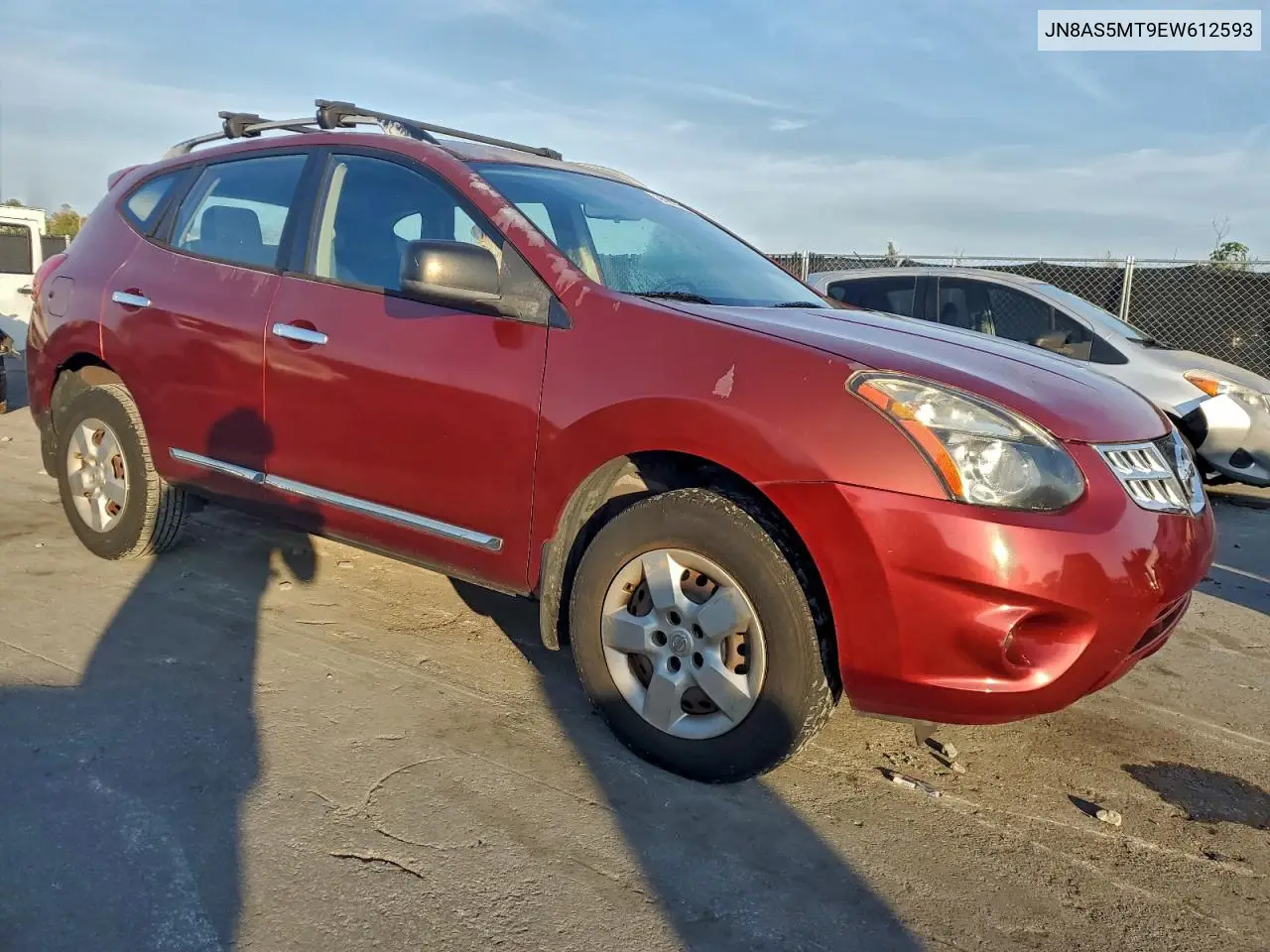 JN8AS5MT9EW612593 2014 Nissan Rogue Select S