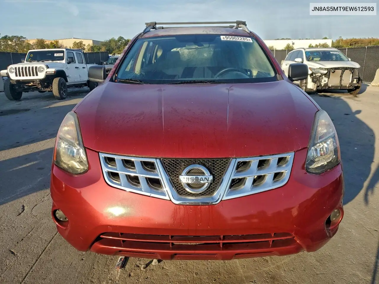 JN8AS5MT9EW612593 2014 Nissan Rogue Select S
