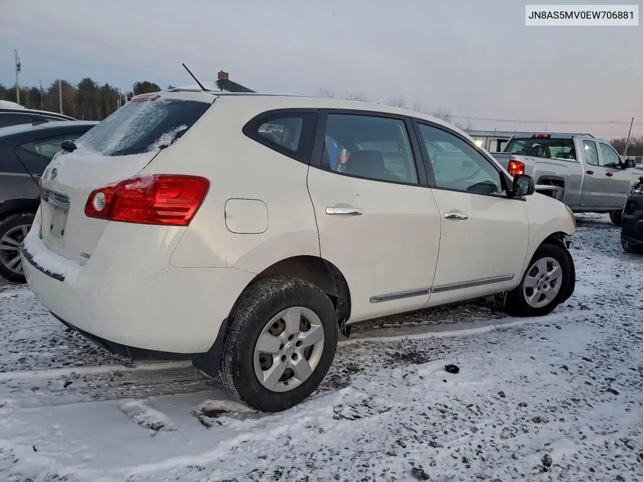 JN8AS5MV0EW706881 2014 Nissan Rogue Select S
