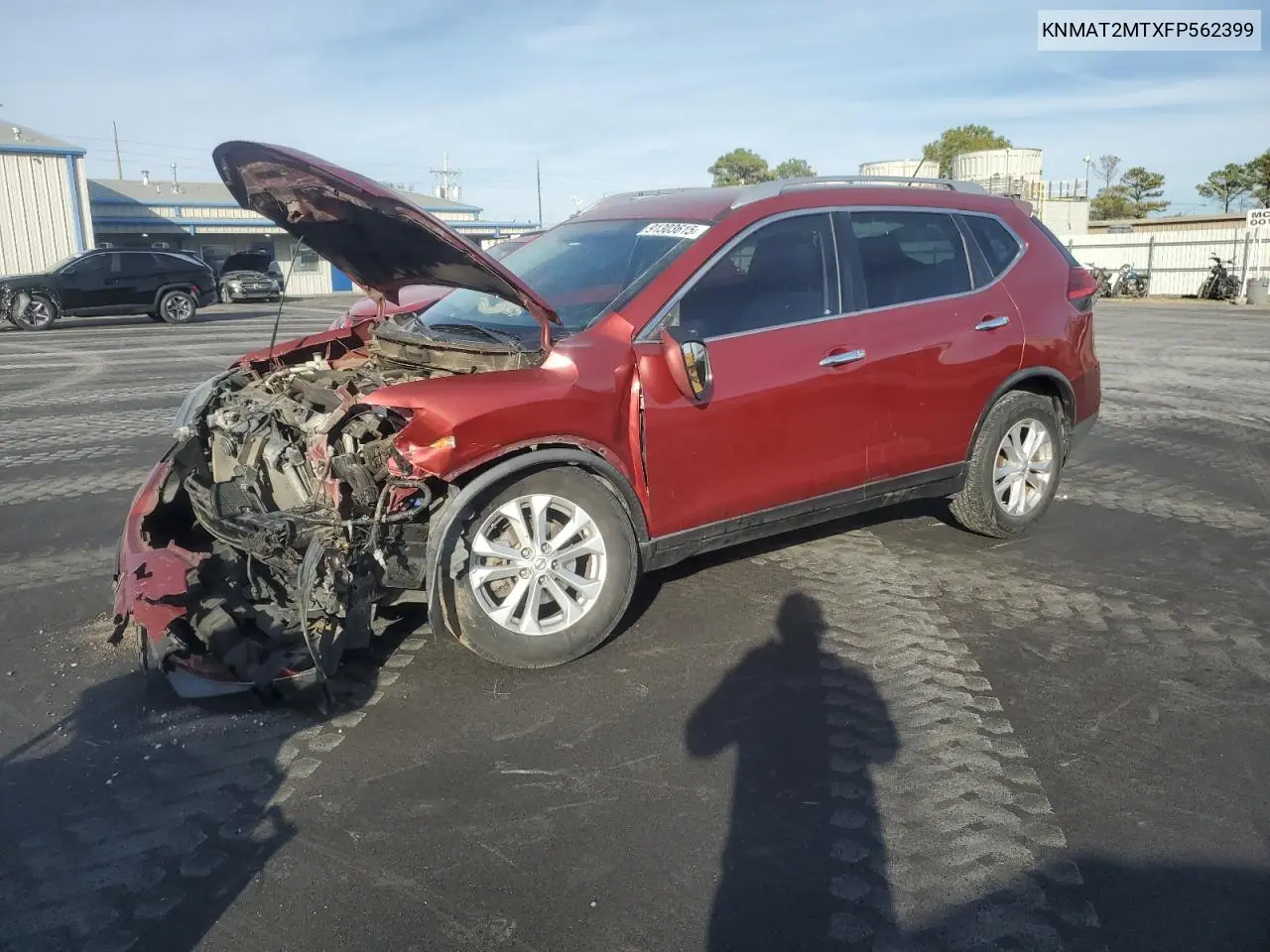 KNMAT2MTXFP562399 2015 Nissan Rogue S
